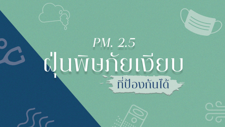 PM 2.5 ฝุ่นพิษภัยเงียบที่ป้องกันได้