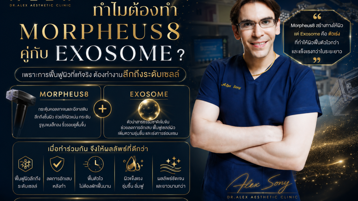 ยกกระชับผิวหน้า เชียงใหม่ ด้วย Morpheus8 Dual Effect ฟื้นฟูผิวลึกระดับเซลล์
