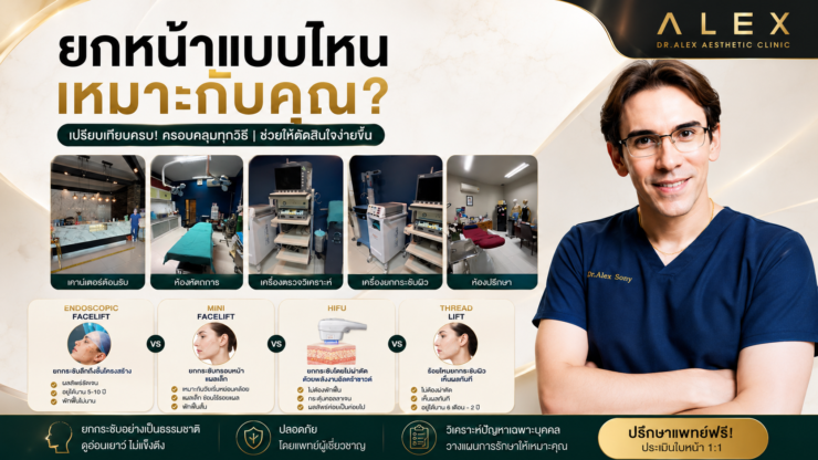 Endoscopic Facelift คืออะไร? ดึงหน้าแบบส่องกล้อง ช่วยยกกระชับหน้าเด็กอย่างเป็นธรรมชาติ