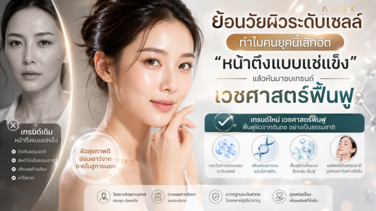เจาะลึก Regenerative Aesthetics: นวัตกรรมย้อนวัยผิวระดับเซลล์ 2026