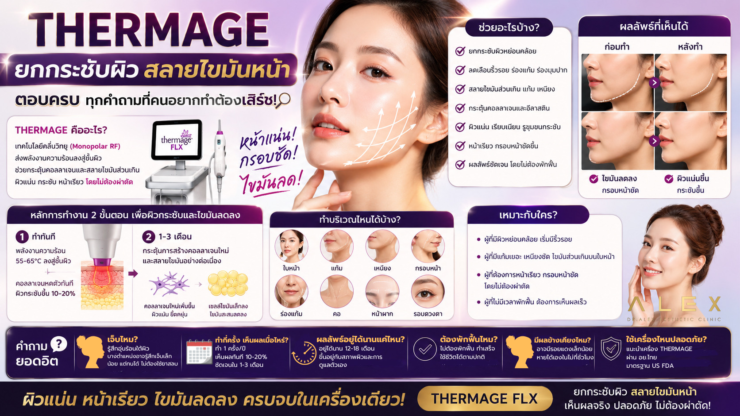 Thermage ยกกระชับผิว สลายไขมันหน้า ตอบครบทุกคำถามที่คนอยากทำต้องเสิร์ช